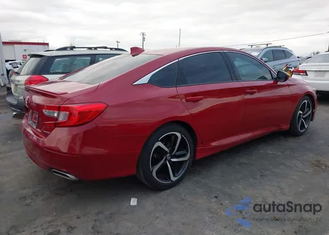 2019 Honda Accord Sport z USA, uszkodzony, nr VIN 1HGCV1F39KA071086